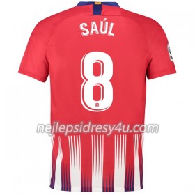 Fotbalový Dres Atlético Madrid Saul 8 Domácí 2018/19